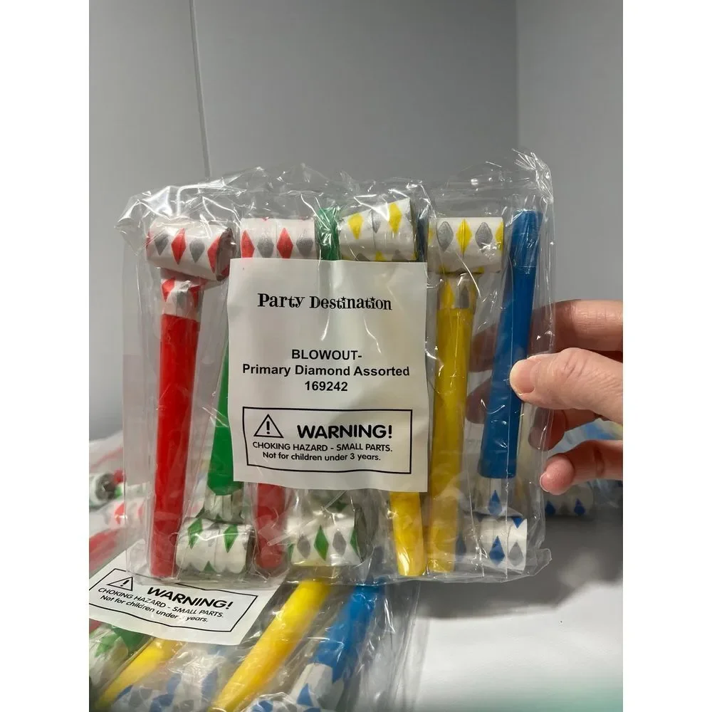 Brand new! 5‎ packs of 40 total Party blowers party favors - 8 per pack
